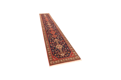 Nasrabad 398x83cm Carpet Vintage