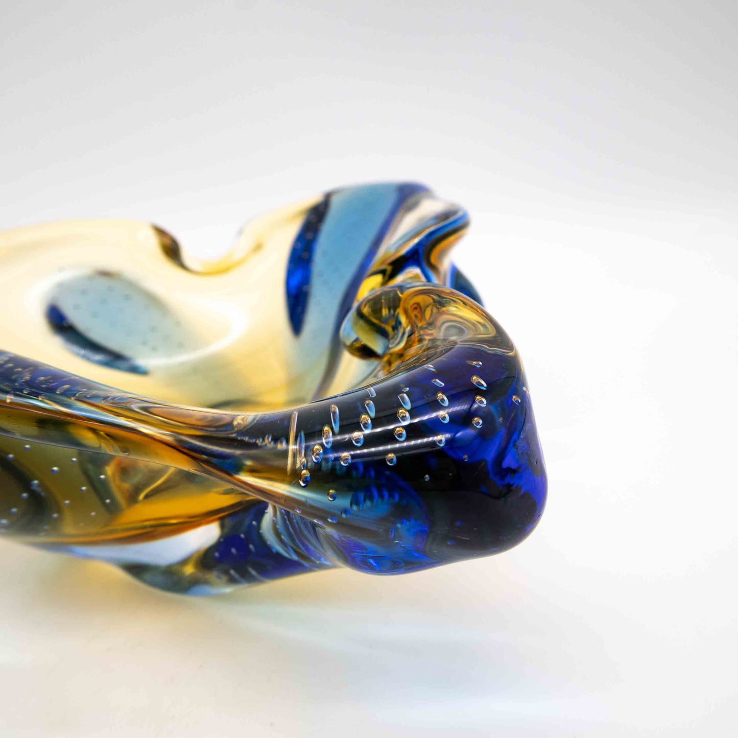 Triangular Murano Ashtray 