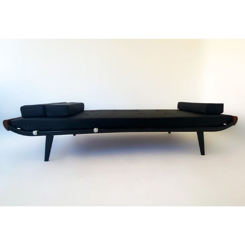 Mid-Century Modern Schwarzes Daybed Cleopatra von Dick Cordemeijer Vintage - 2nd home