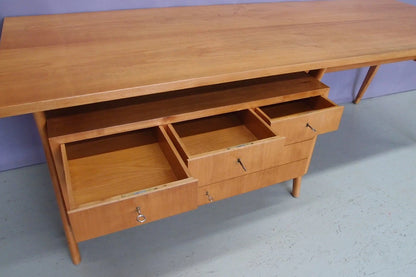 Bureau du milieu du siècle, design danois, années 1960, Vintage