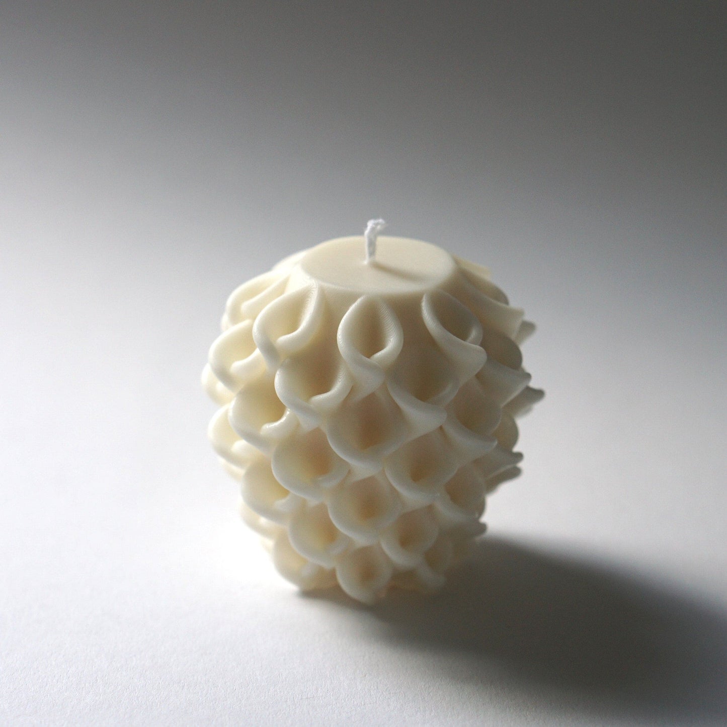 Handmade designer candle Aesthetic shape