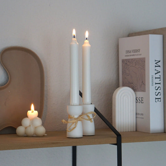 Handmade designer candle holder