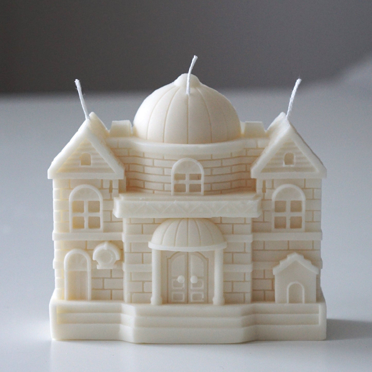 Handmade candle castle