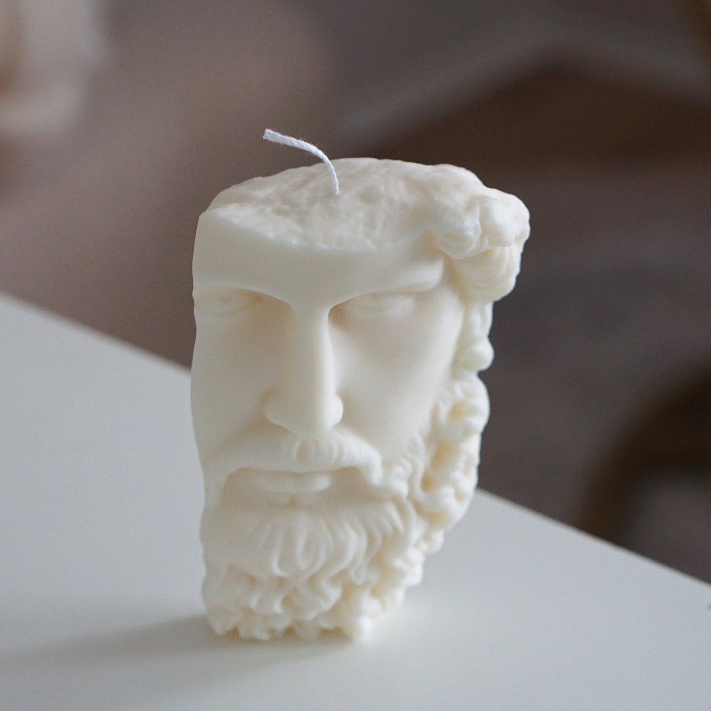 Handmade designer candle Zeus