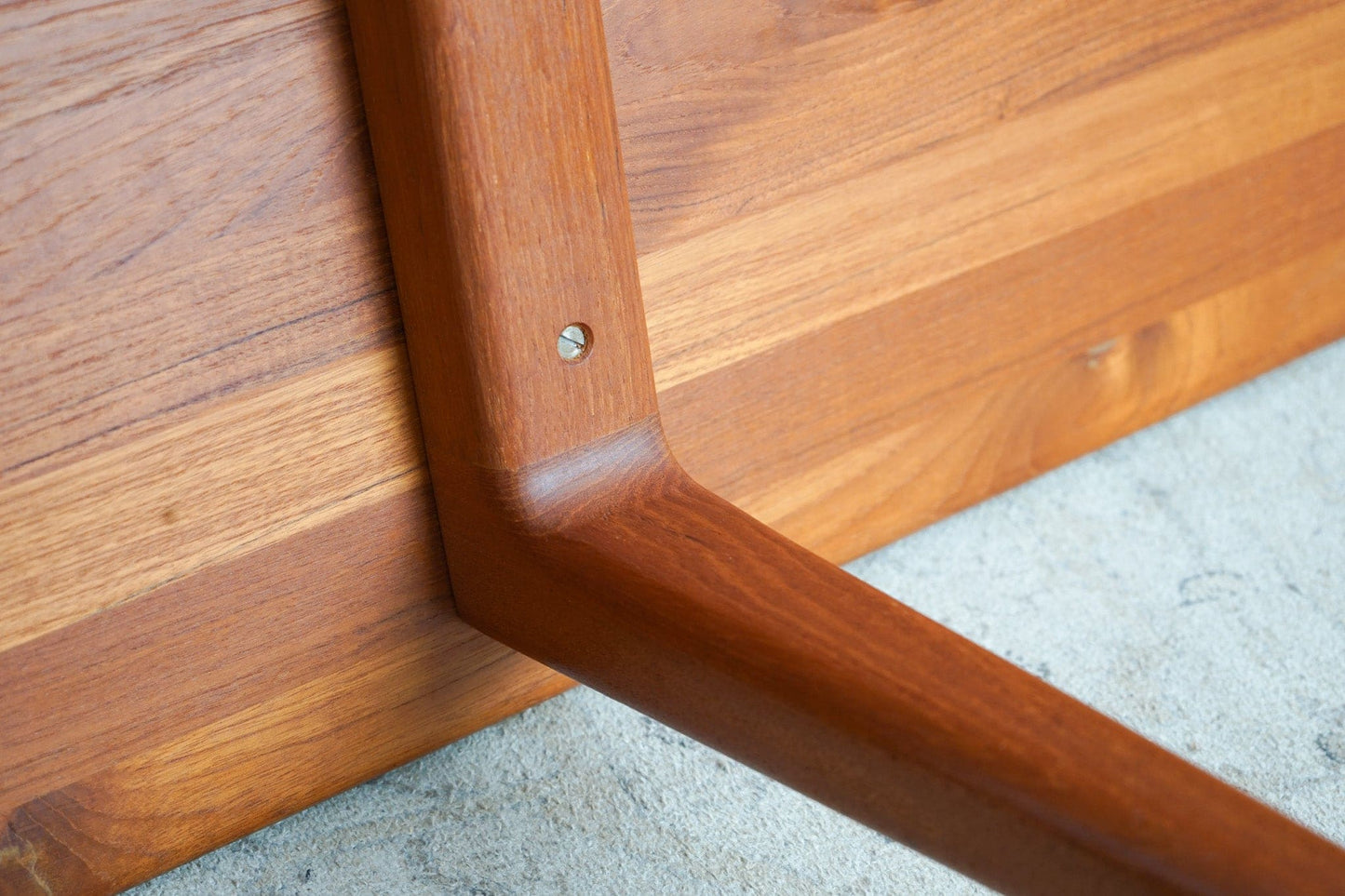 Teak coffee table by Mikael Laursen Vintage