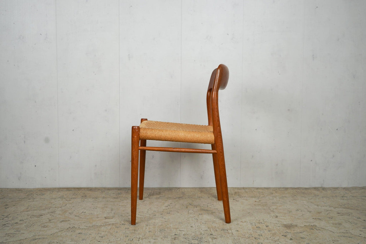 1 of 6 Niels Otto Møller Model 75 Teak Dining Chair Mid Century