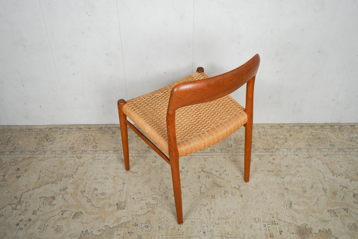 1 of 6 Niels Otto Møller Model 75 Teak Dining Chair Mid Century