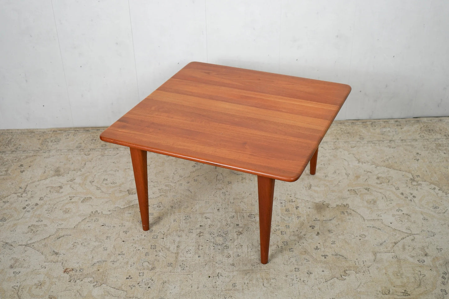 Teak Couchtisch von Mikael Laursen 80 x 80 cm Vintage Vintage