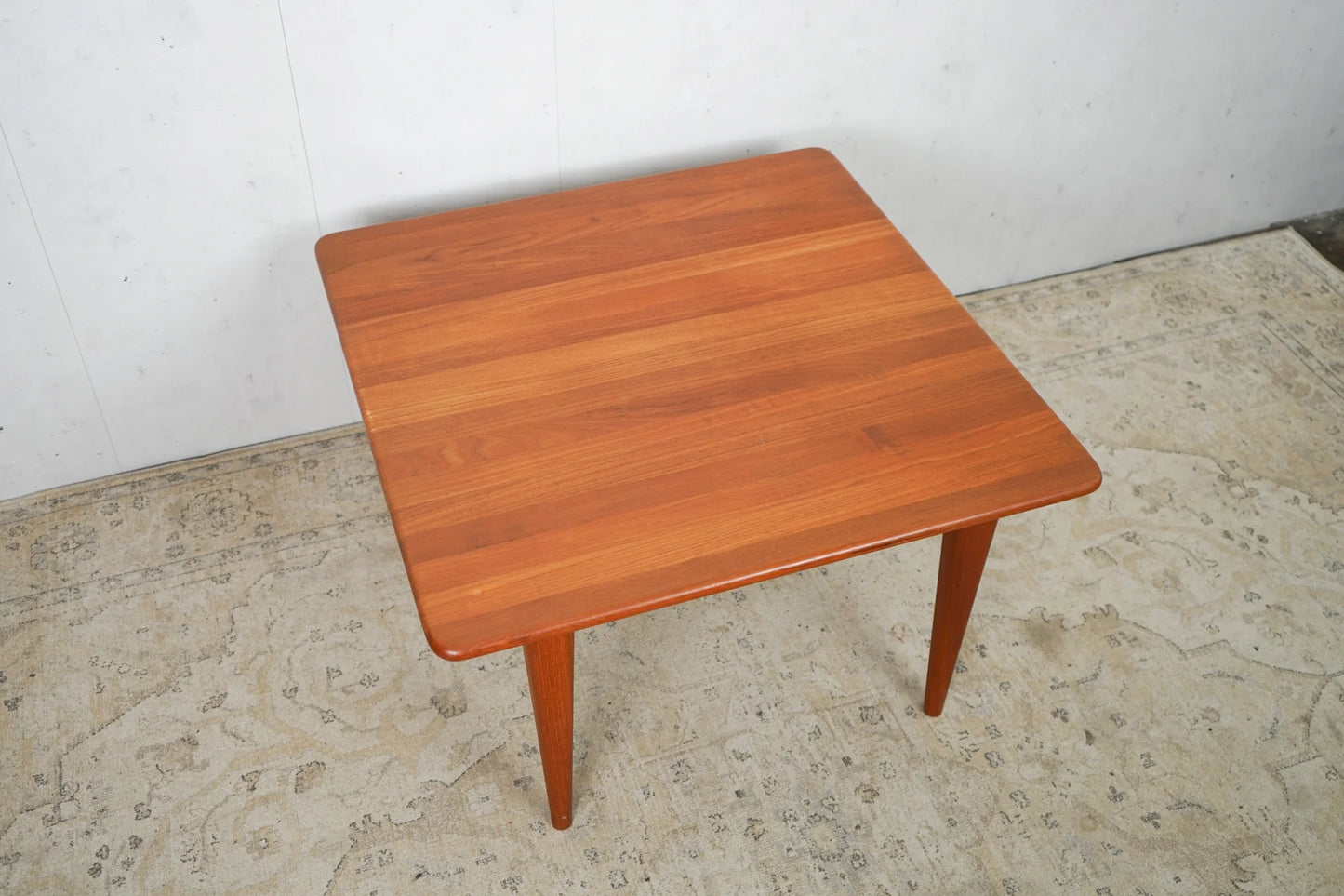 Teak Couchtisch von Mikael Laursen 80 x 80 cm Vintage Vintage