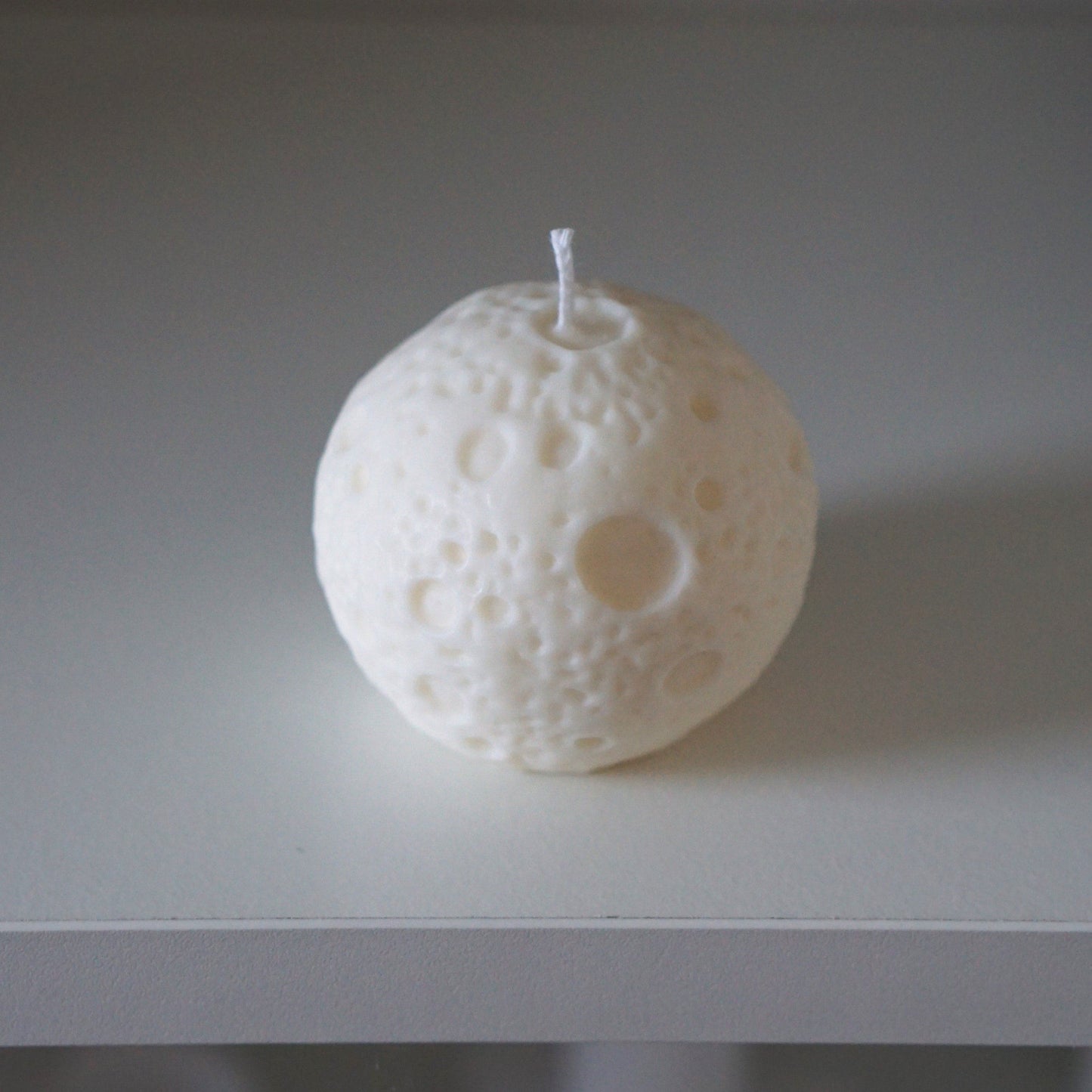 Handmade designer candle moon