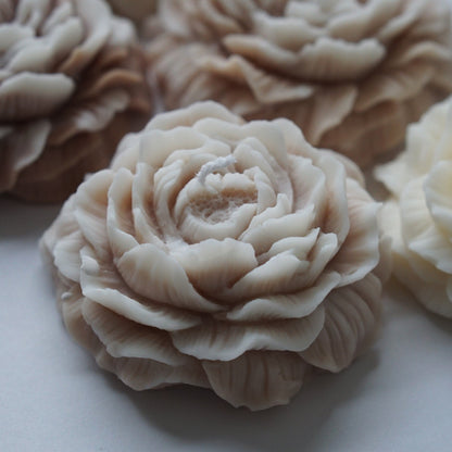 Handmade designer candle roses