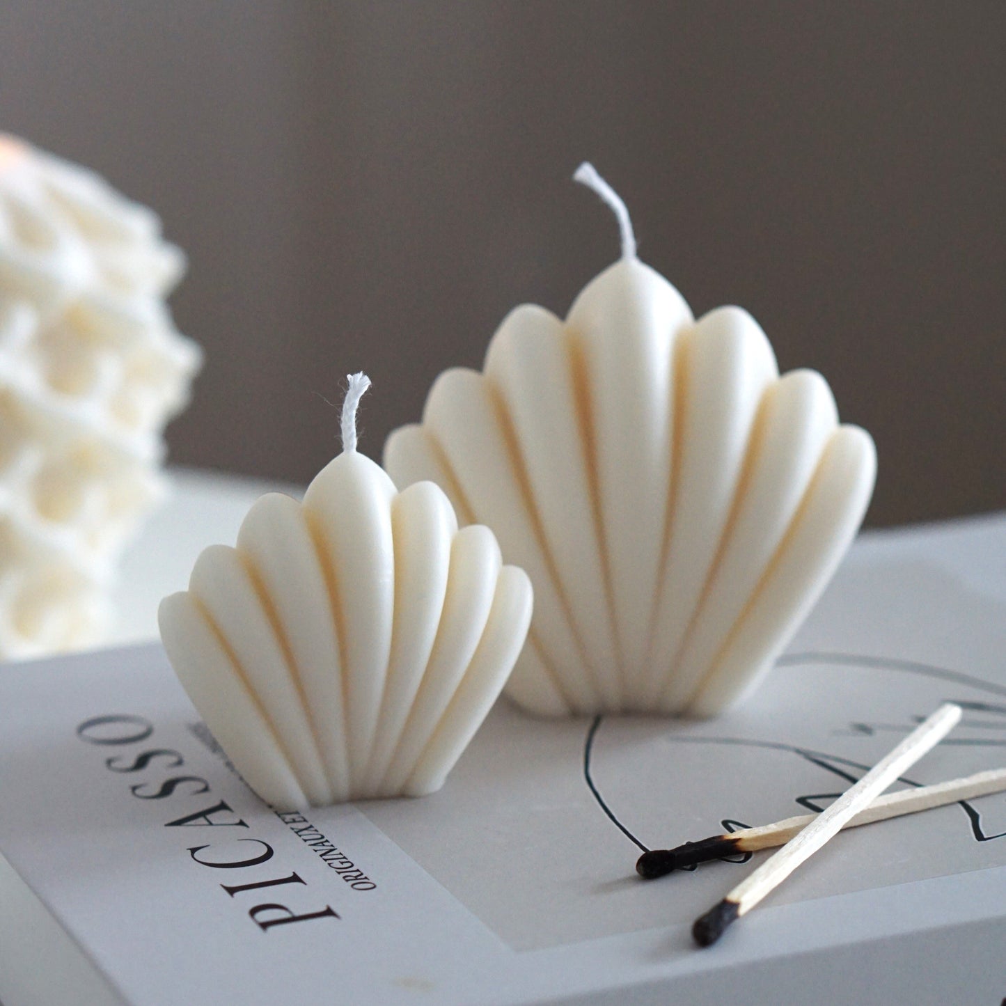 Handmade design candle shell