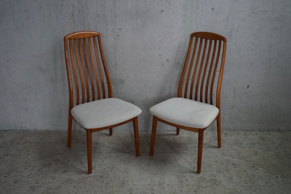 2x Teak Stuhl von Kai Kristiansen für Schou Andersen - 2nd home