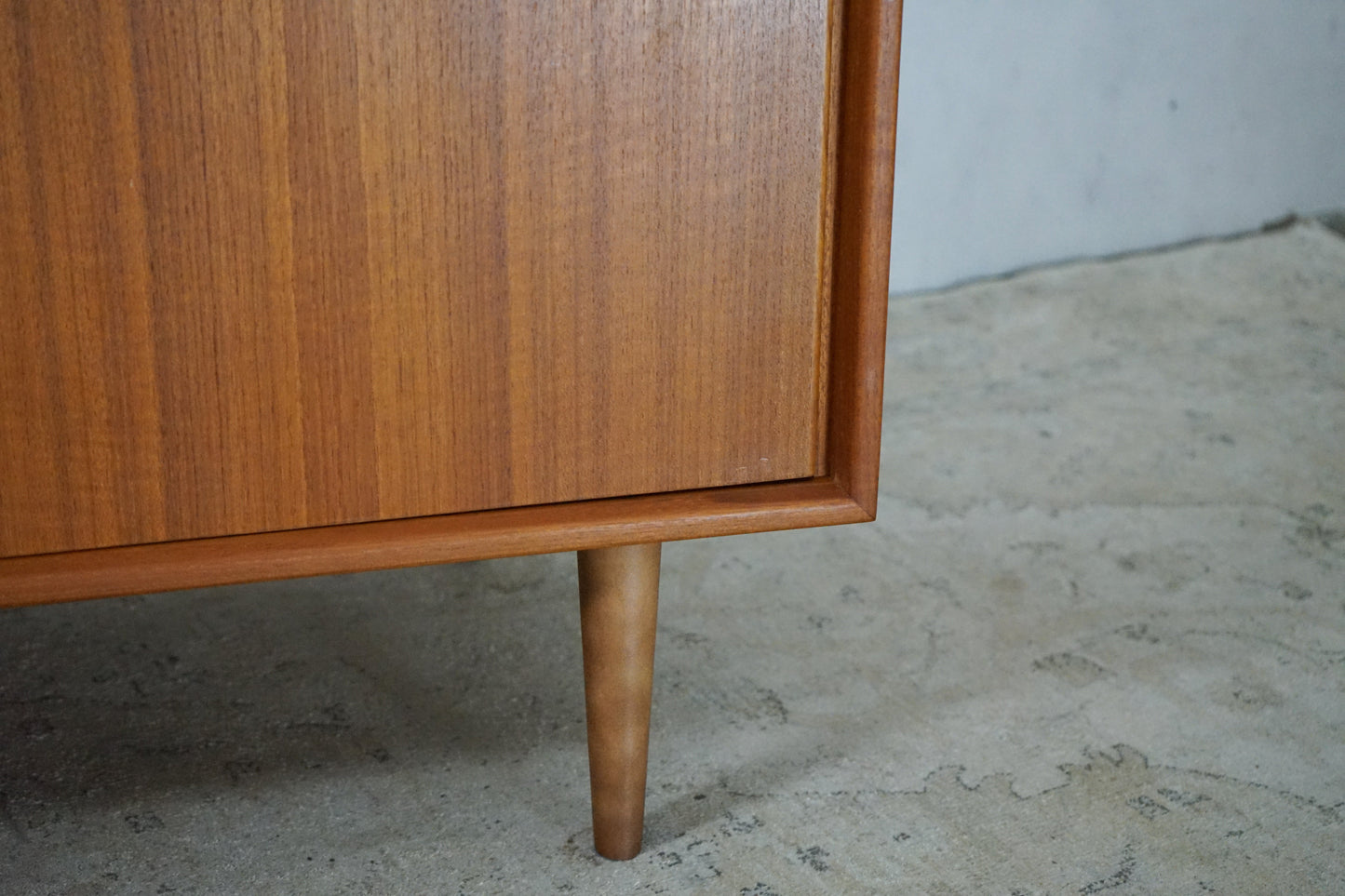 Teak Sideboard Chest of Drawers Danish Mid Century 100cm Vintage