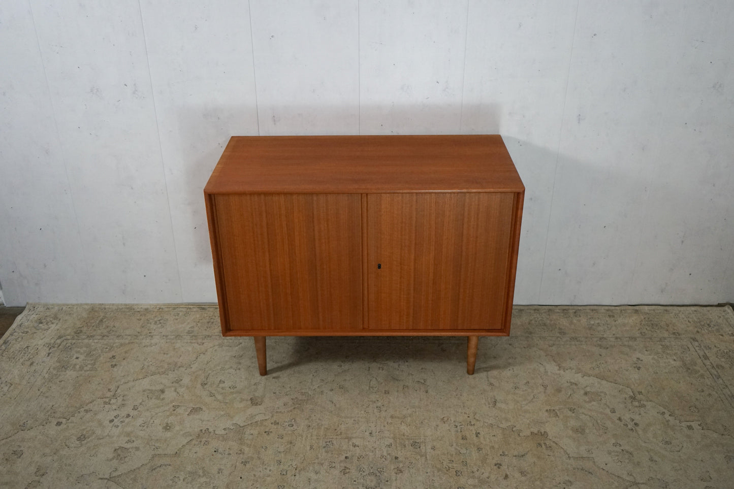 Teak Sideboard Chest of Drawers Danish Mid Century 100cm Vintage