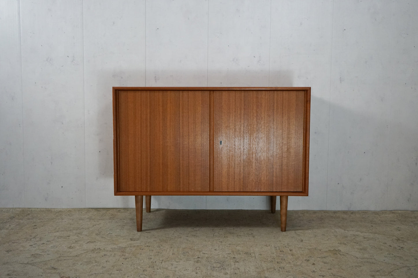 Commode buffet en teck danois Mid Century 100cm vintage