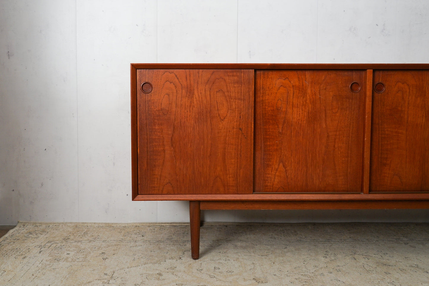 Teak Sideboard Chest of Drawers Danish Mid Century 173cm Vintage