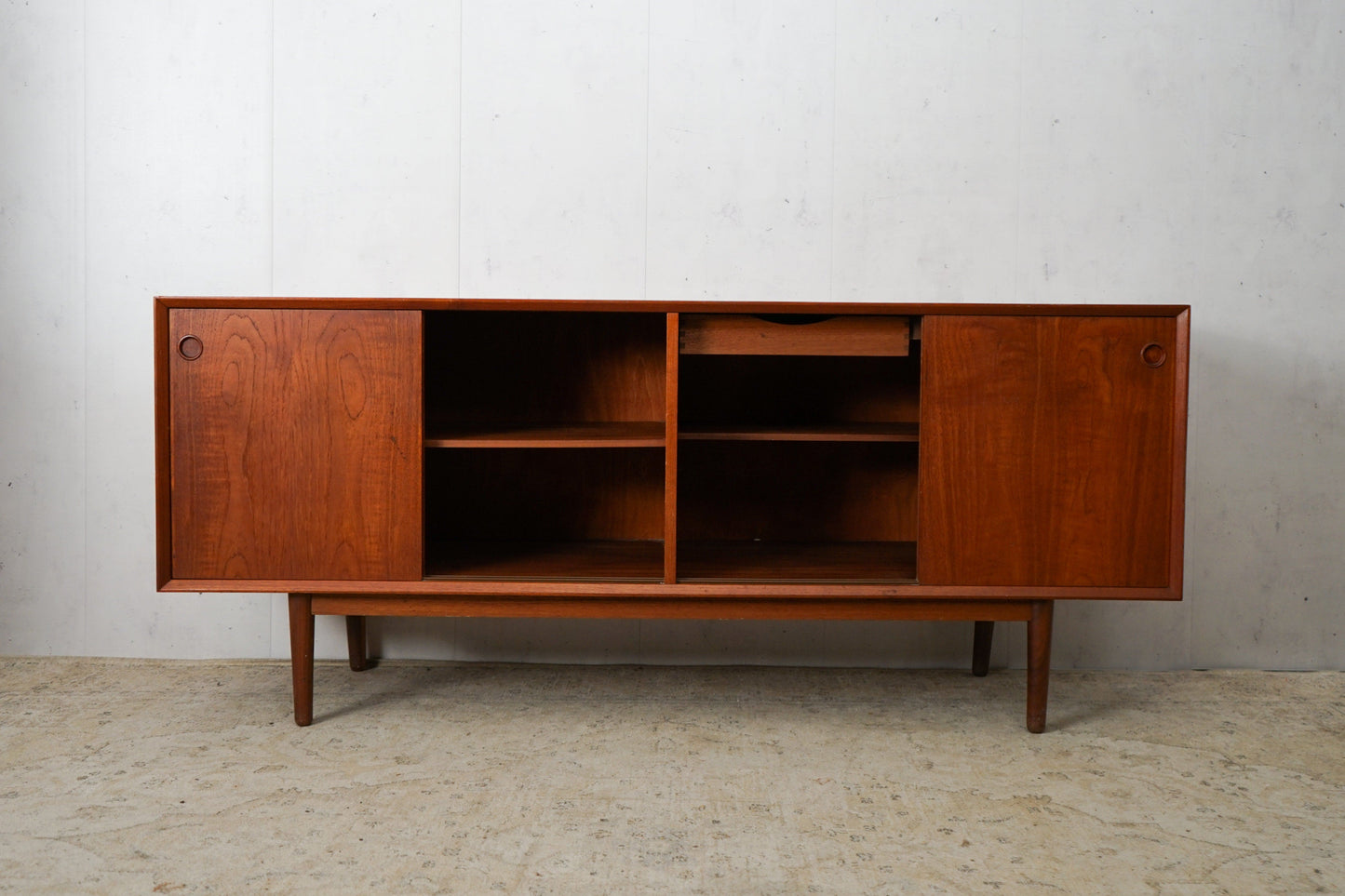 Teak Sideboard Kommode Dänisch Mid Century 173cm Vintage