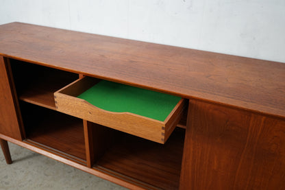 Commode buffet en teck danois Mid Century 173cm vintage