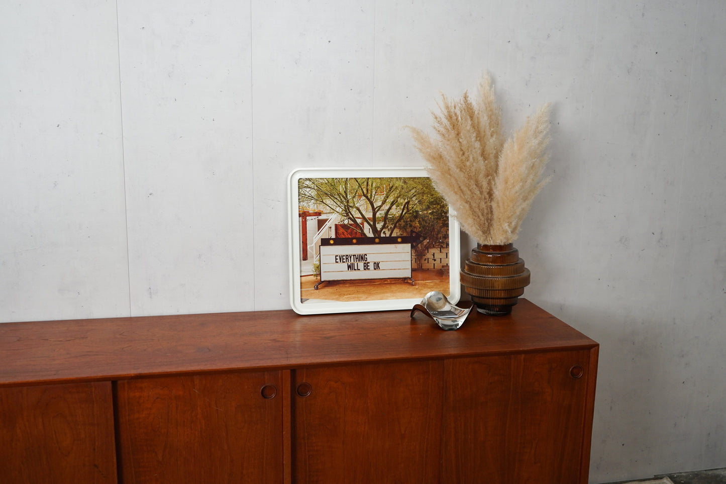 Teak Sideboard Chest of Drawers Danish Mid Century 173cm Vintage