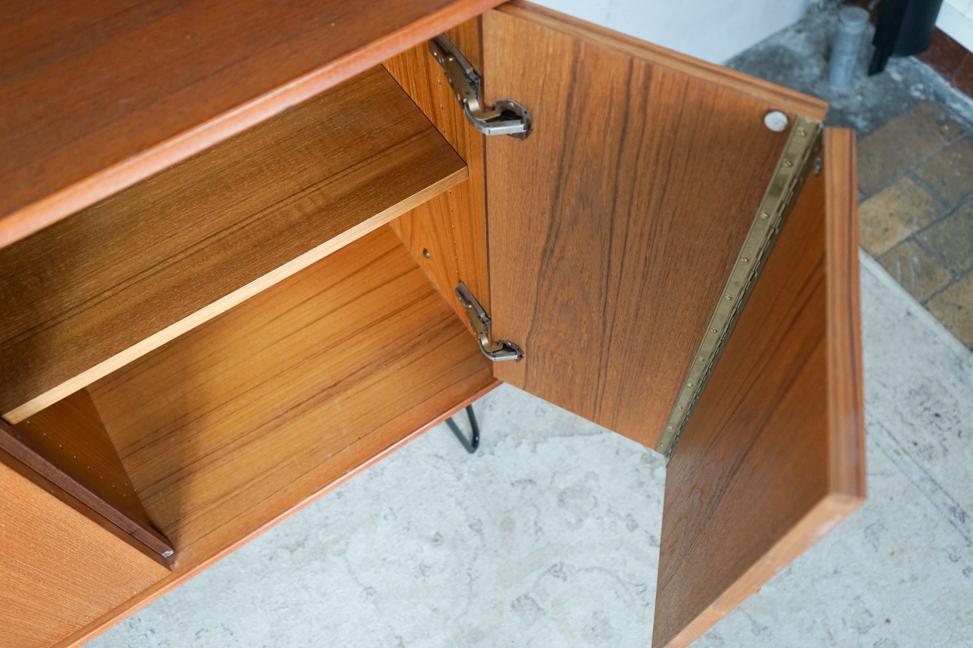 Teak Highboard Sideboard Dänisch Vintage 60er Mid Century - 2nd home