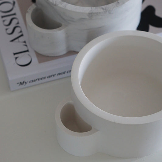 Handmade designer bowl Aesthetic design 6.5cm high
