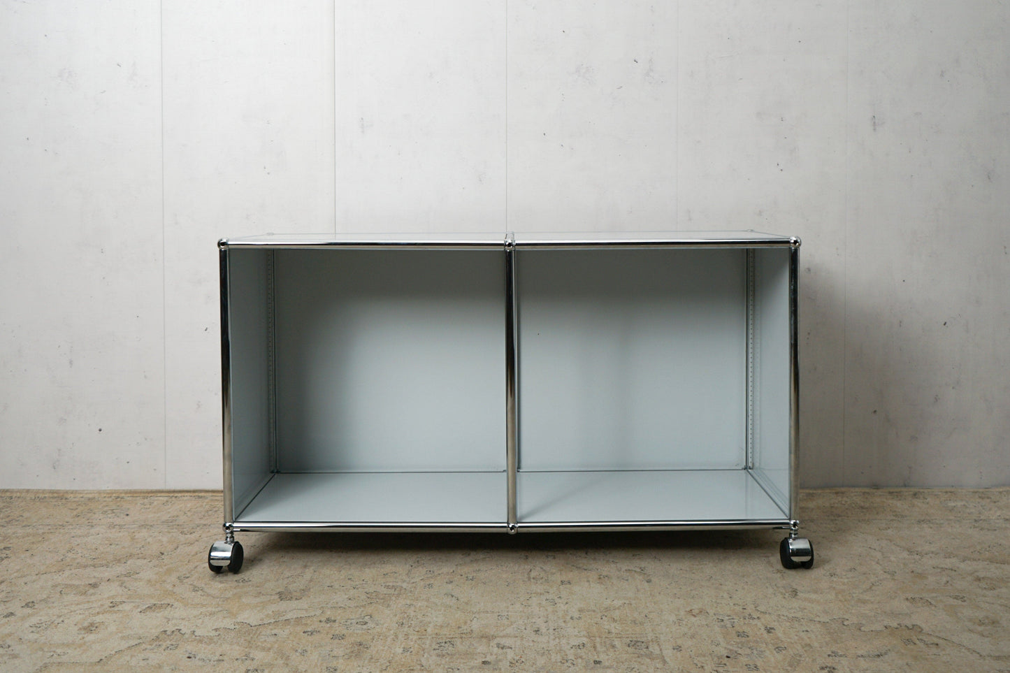 USM Haller Vinyl Sideboard Light Grey