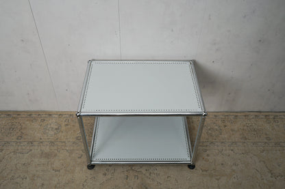 USM Haller side table light grey