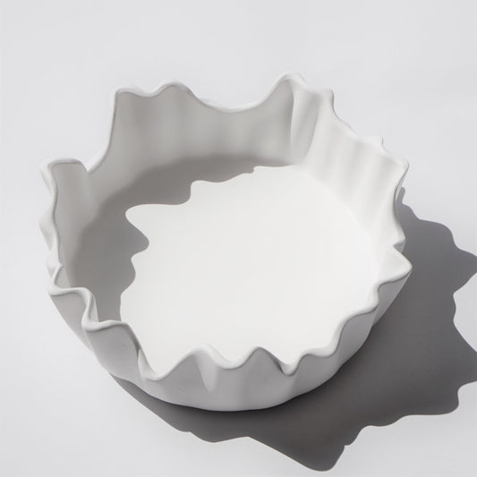 Handmade design bowl paper look
