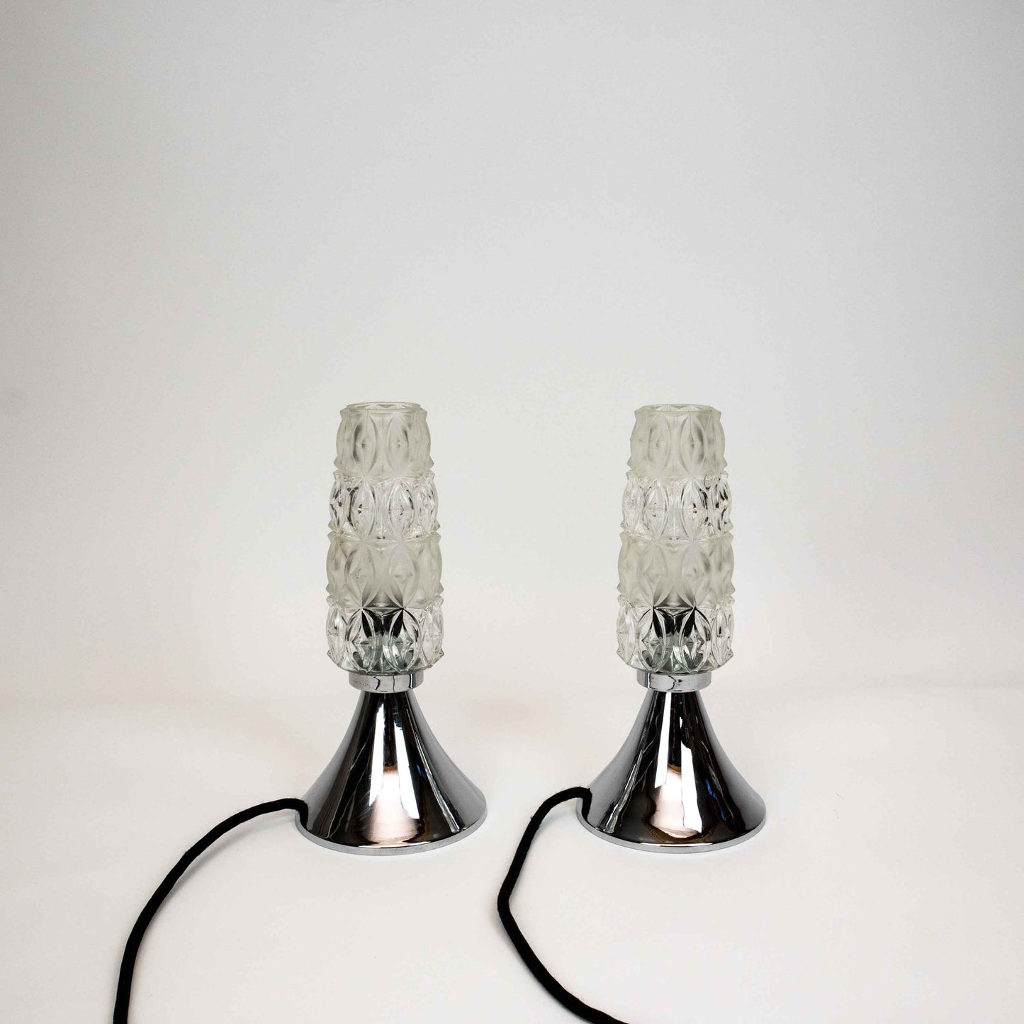 2er Set Space Age Lampe, Seitenansicht rechts