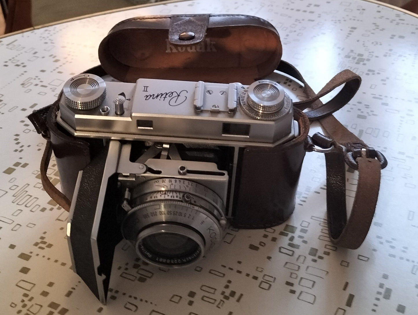 Kodak Retina II Sucherkamera Klappkamera - Retina-Xenon 2.0 50mm Optik mit original Ledertasche - 2nd home