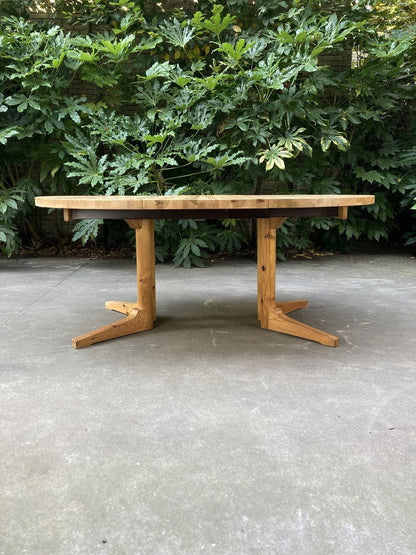 Dining table CFC Silkeborg in the style of Rainer Daumiller Vintage