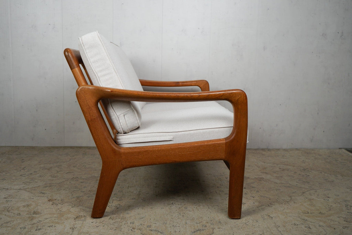 Danish Teak Sofa 2-Seater by Juul Kristensen Vintage