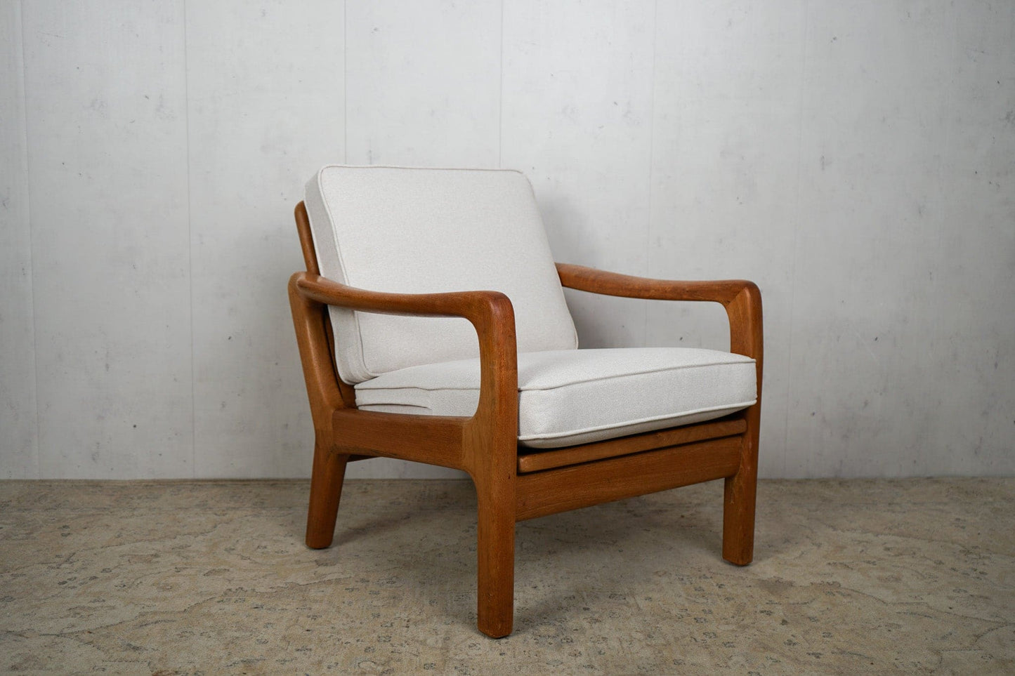 Danish teak armchair by Juul Kristensen Vintage