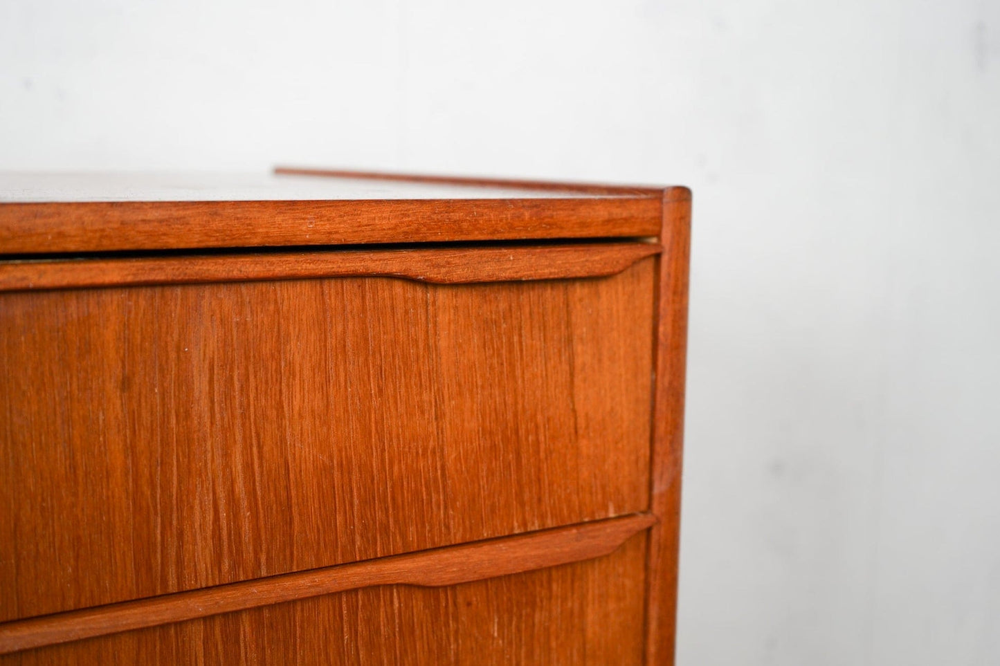 Teak Chest of Drawers 62cm, Danish, 60s Vintage