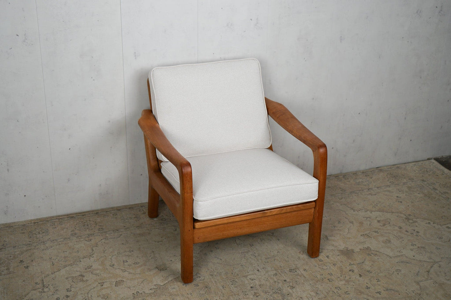 Danish teak armchair by Juul Kristensen Vintage