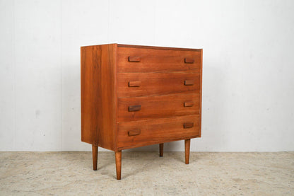 Teak Chest of Drawers 76cm, Danish, 60s Vintage