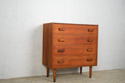 Teak Chest of Drawers 76cm, Danish, 60s Vintage