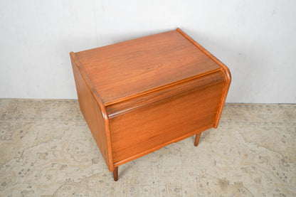 Teak Bar Cabinet Mid Century Retro Danish Vintage