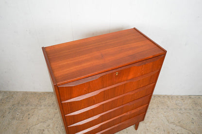 Vintage Teak Chest of Drawers Tallboy Retro Danish 60s Mid Century