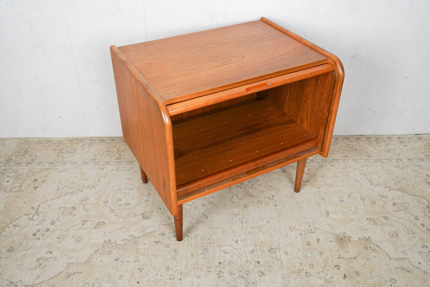 Teak Bar Cabinet Mid Century Retro Danish Vintage