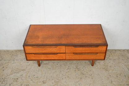 Vintage Teak Chest of Drawers Retro Danish 60s Mid Century