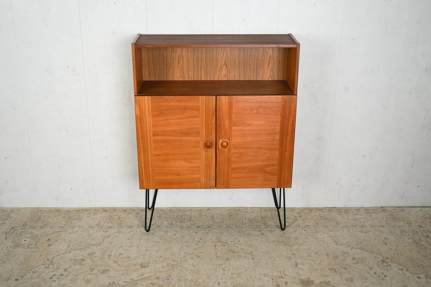 Teak Shelf Bookcase, Danish, 60s Vintage