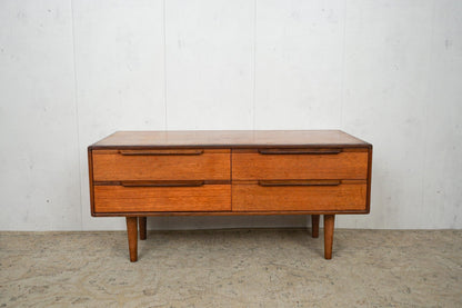 Vintage Teak Chest of Drawers Retro Danish 60s Mid Century