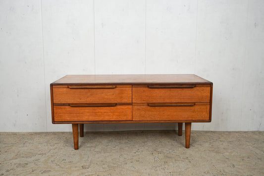 Vintage Teak Chest of Drawers Retro Danish 60s Mid Century