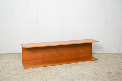 Vintage Teak Shelf Bookcase Hanging Shelf 60s Mid Century