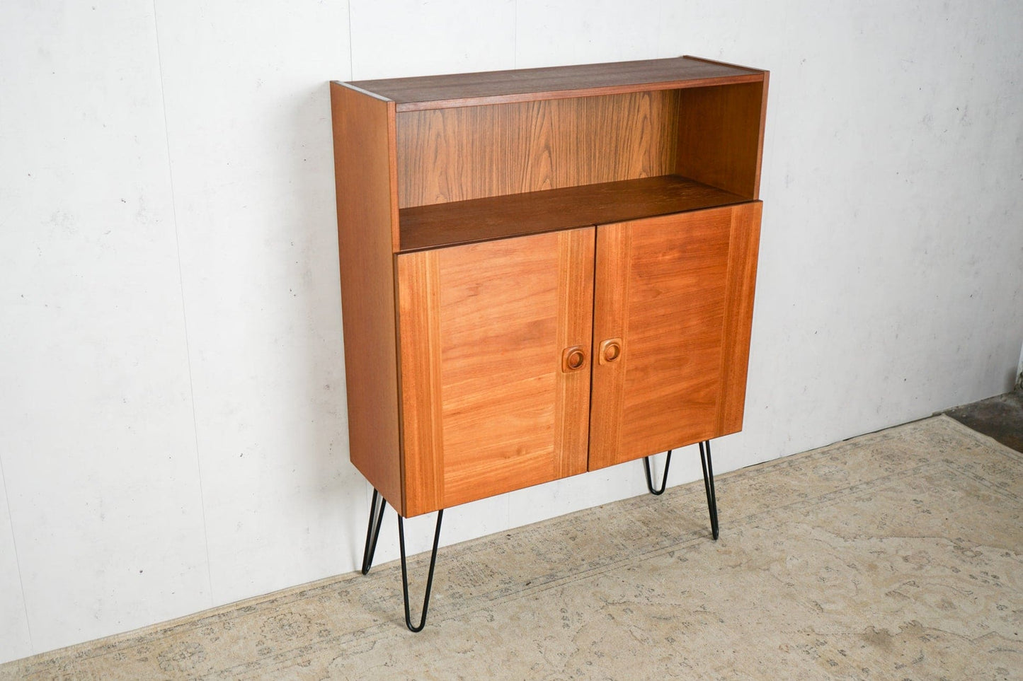 Teak Shelf Bookcase, Danish, 60s Vintage