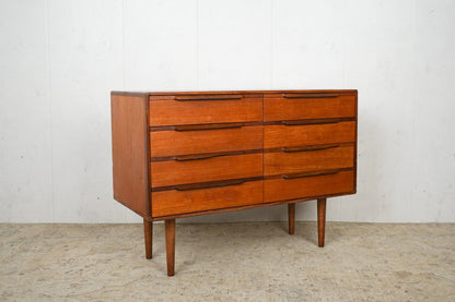 Vintage Teak Chest of Drawers Retro Danish 60s Mid Century