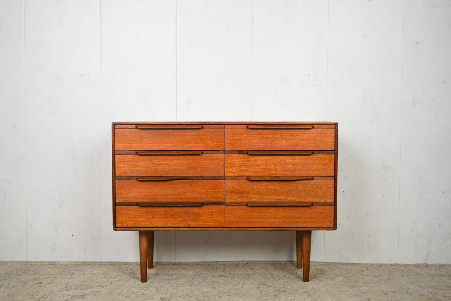 Vintage Teak Chest of Drawers Retro Danish 60s Mid Century