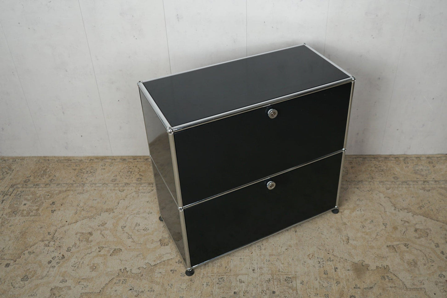 USM Haller Vintage Sideboard Graphite Black